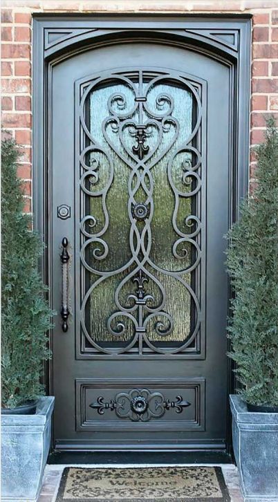 Wrought Iron Door
