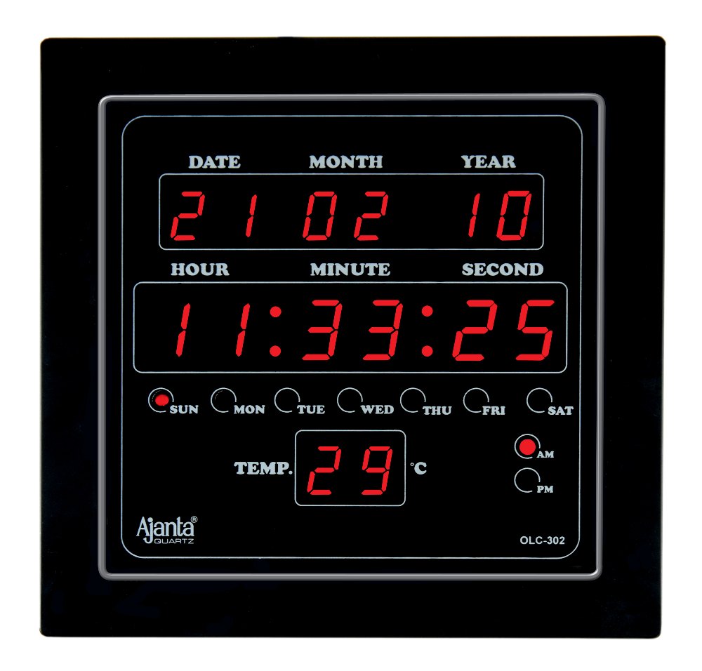 Digital Wall Clock