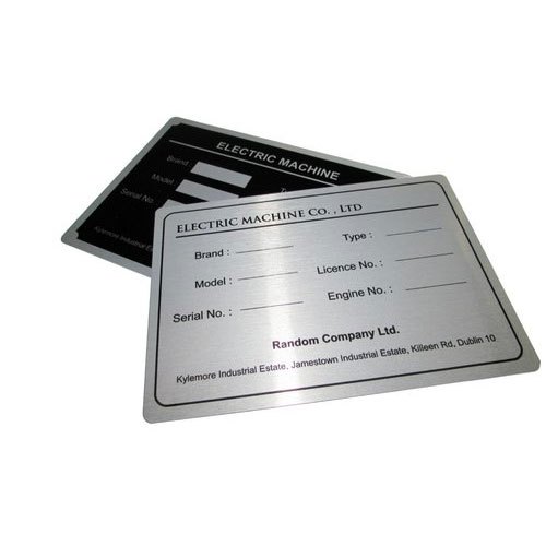 Anodized Aluminium Labels