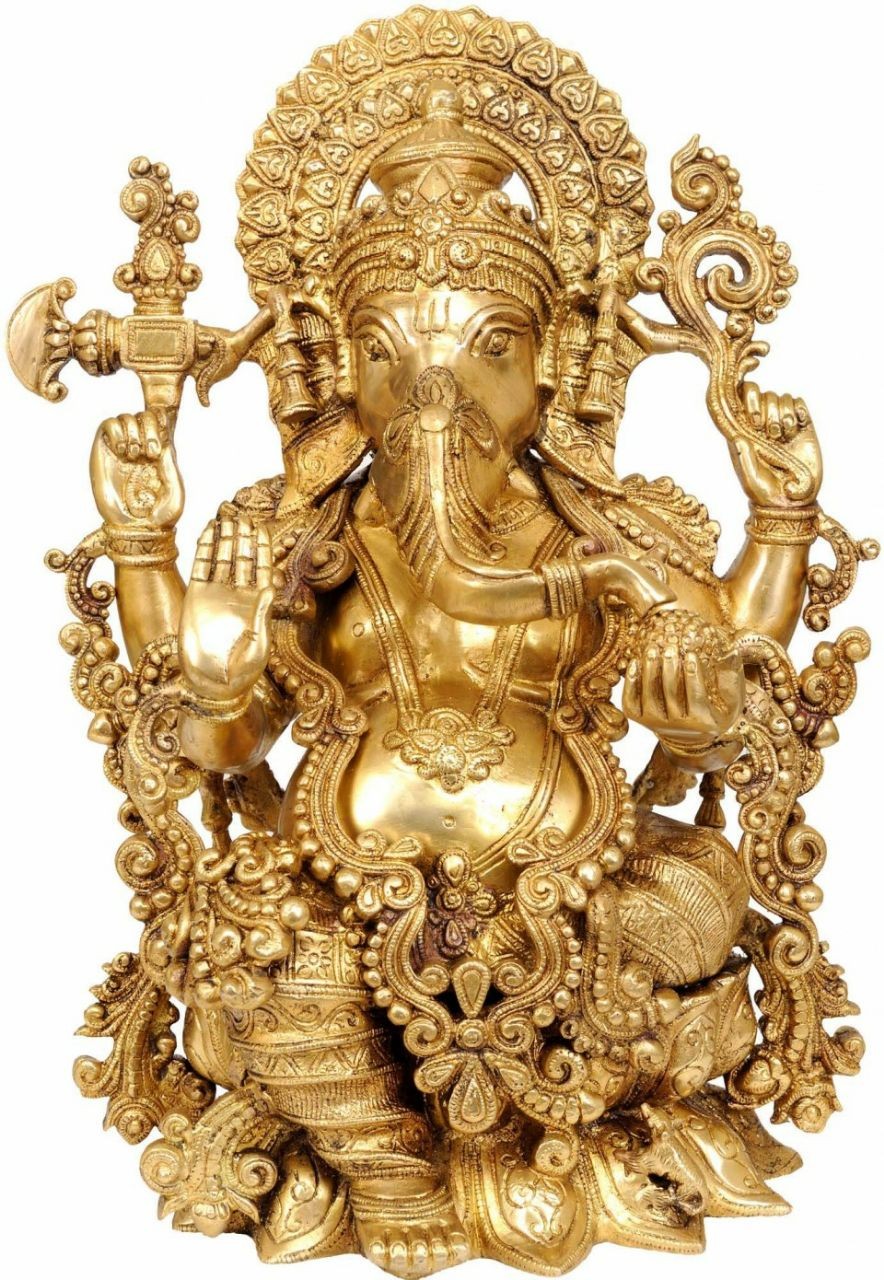 Brass Ganesha Statue