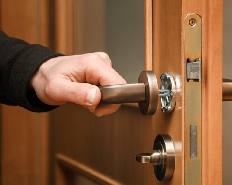 Wooden Door Lock