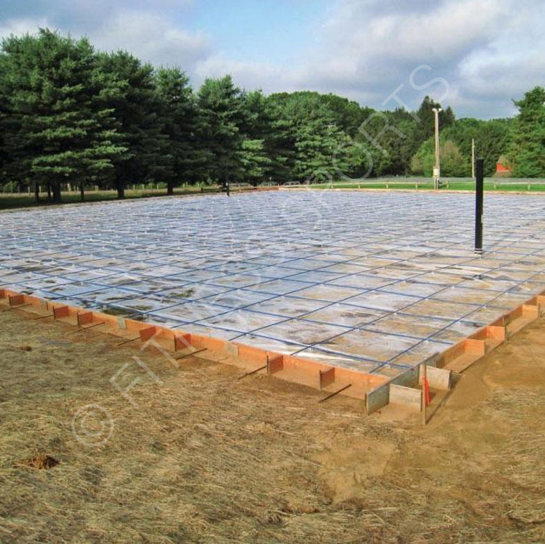 Basketball Court Construction