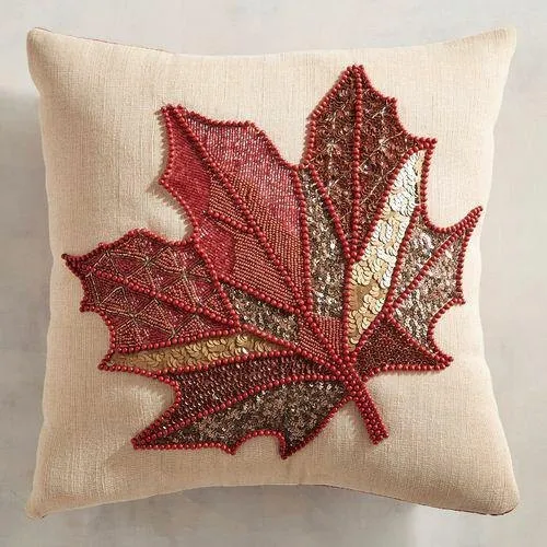 Beaded Cushion Covers