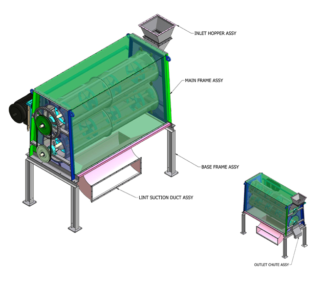 Cotton Seed Delinting Machines
