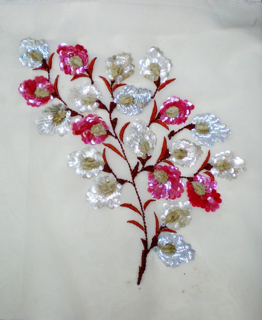 Embroidery Sequins Work