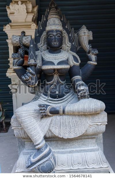 God Stone Statue