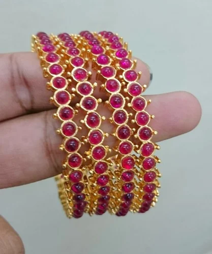 Coloured Stones Bangles