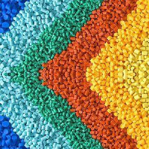 Colored Plastic Granules