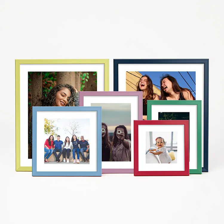 Colored Photo Frames