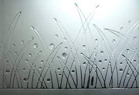 Acid Etched Glass
