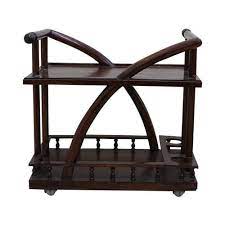 Wooden Service Trolley