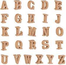 Wooden Letters