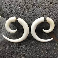 Bone Earrings