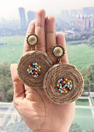 Jute Earrings