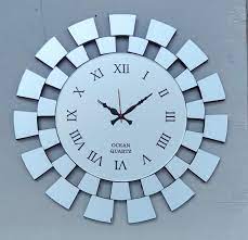 Glass Wall Clock