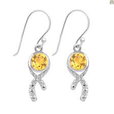 Citrine Earring