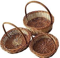 Round Cane Baskets