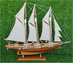Wooden Boat Model