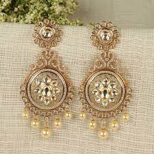 Kundan Meena Earring