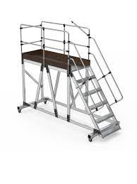 Aluminium Platform Ladders
