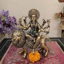 Brass Durga Statues