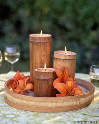 Bamboo Candles