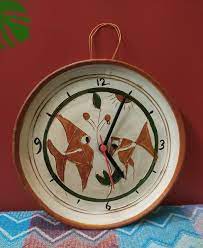 Terracotta Wall Clock