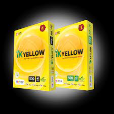Ik Yellow A4 Paper