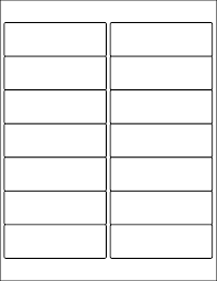 Blank Labels