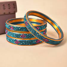 Lac Stone Bangles