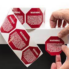 Tamper Evident Labels