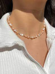 Pearl Beaded Necklace