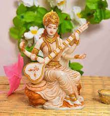 Marble Saraswati Statue