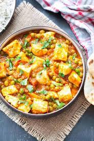 Matar Paneer Curry
