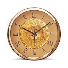 Gold Plated Clock