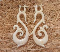 Bone Earrings