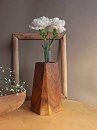 Wooden Vases
