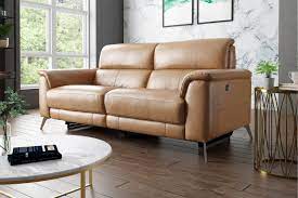 Reclining Leather Sofa
