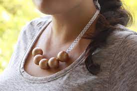 Wood Bead Necklace