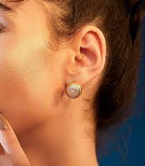 Pearl Stone Earrings