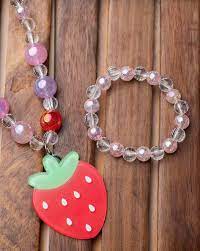 Plastic Bead Necklace