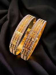 Rhodium Bangles