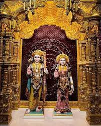 Marble RAM Sita Statue