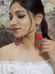 Glass Bead Earrings
