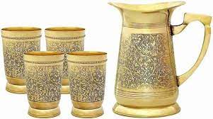 Brass Water Jug