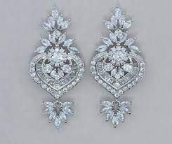 Silver Chandelier Earrings