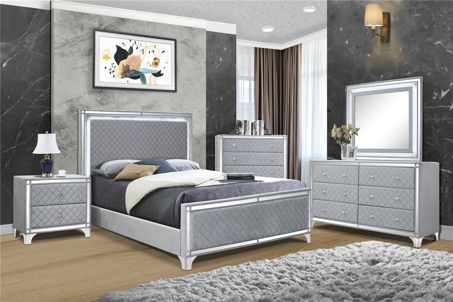 Contemporary Bedroom Set