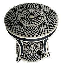 Bone Inlay Table