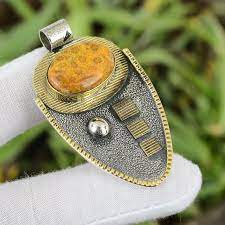 Fossil Coral Pendant