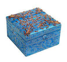 Fabric Jewelry Box